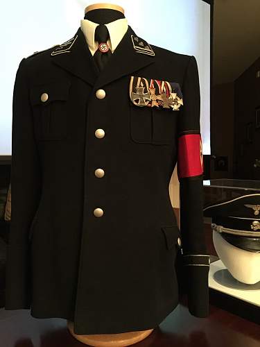 Early Black Tunic of SS Officer