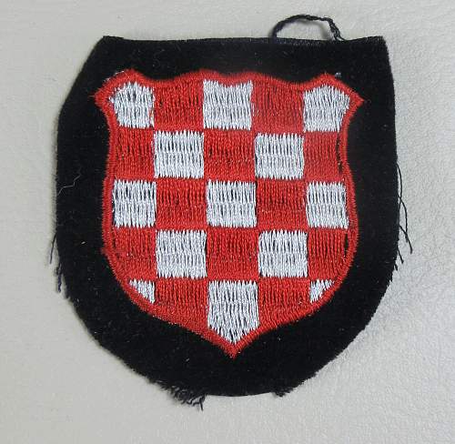 Latvian and Croatian Shield - need help