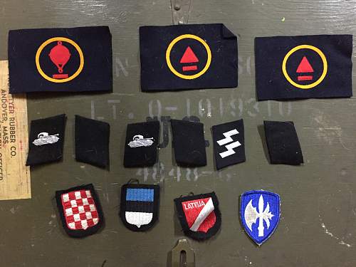 SS foreign patches