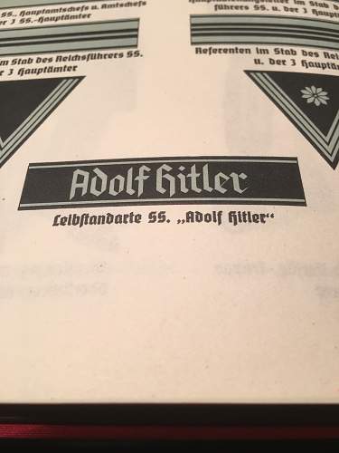 Several Leibstandarte Adolf Hitler cuff titles