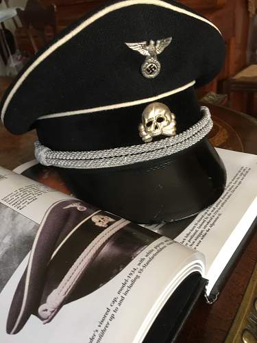 early SS officer's cap.