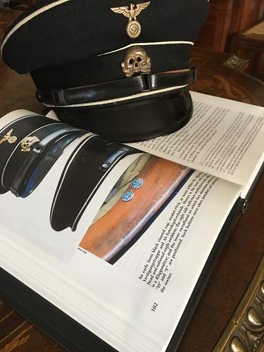 early SS officer's cap.