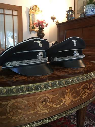 early SS officer's cap.