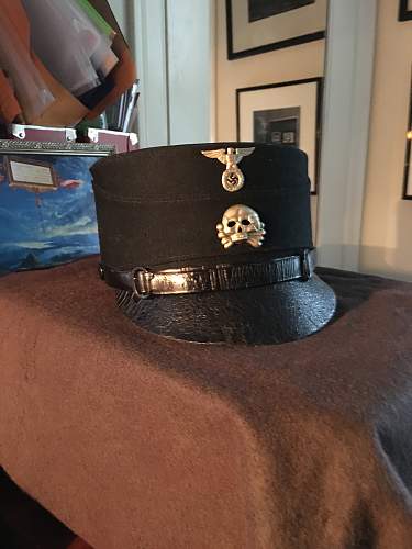 early SS officer's cap.