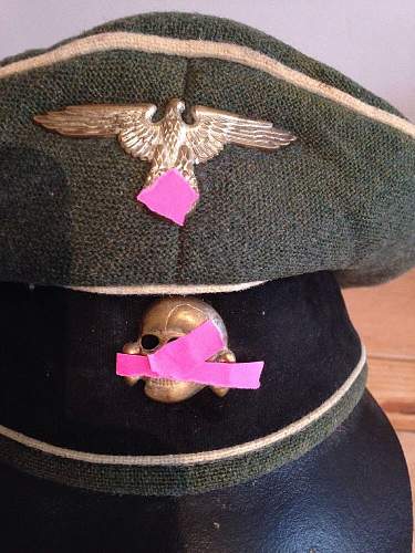 WW2 German Senior NCO Field Peak Cap - Real or Fake?
