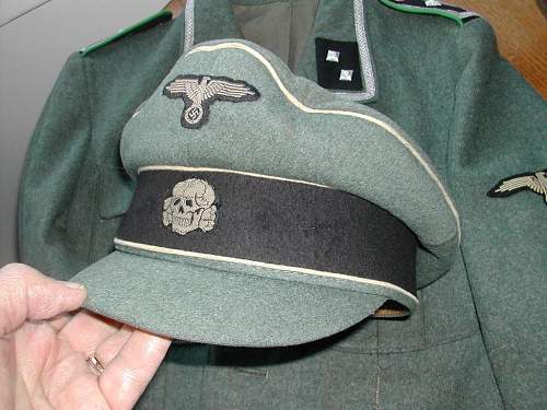 WW2 German Senior NCO Field Peak Cap - Real or Fake?