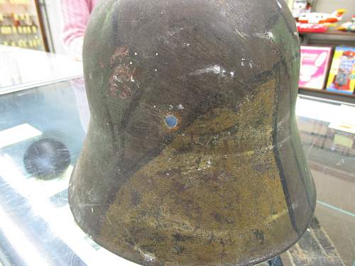 M16 Stahlhelm mit Tarnung