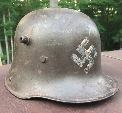 1916 German Helmet/ Early SA Helmet