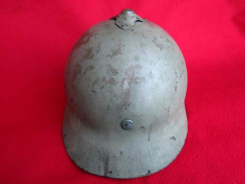 M17 SOHLBERG helmet reissued by the Austro-Hungarian Army