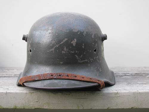 Value of  German M18 ear cut out helmets?