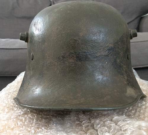 My M16 Camo Stahlhelm.