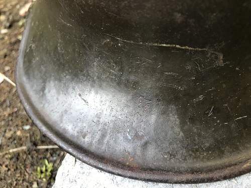 A captured M18 Helmet come back to its home