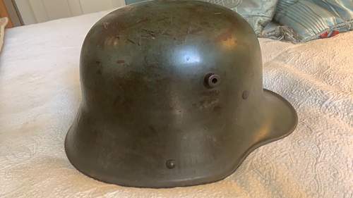 WW1 German Helmet for Review