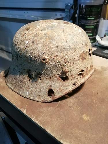 M18 Turkish stahlhelm WW1 relic