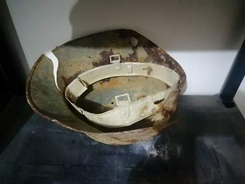 M18 Turkish stahlhelm WW1 relic