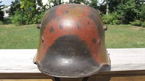 M16 camo helmet