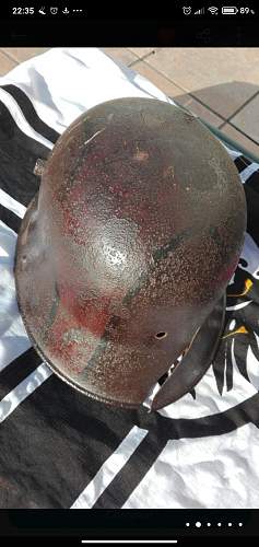 M16 Helmet Camo Relic