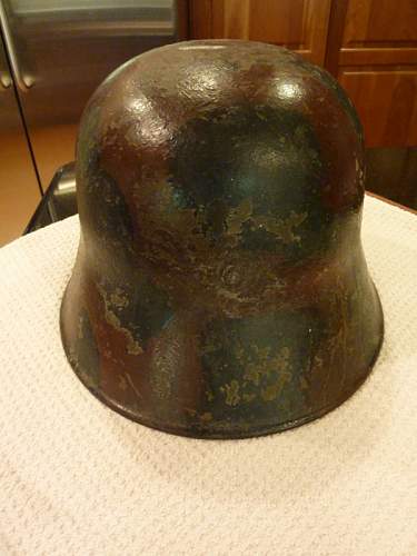 Strange German helmet