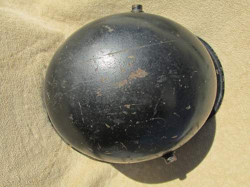 ET 64, M18 Helmet With Brushed Black Overpaint.