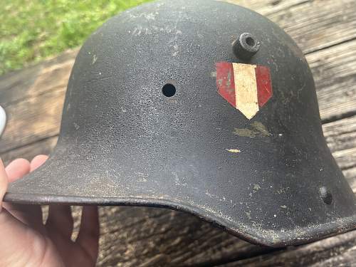 Unknown Insignia On WWI Stahlhelm