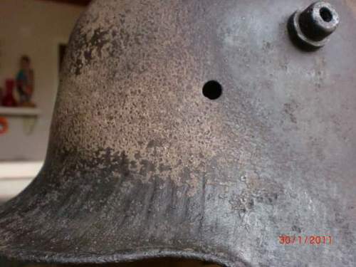 M16 helmet relic