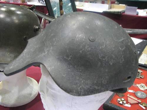 Saw this at the SOS; Experimental German WW1 helmet