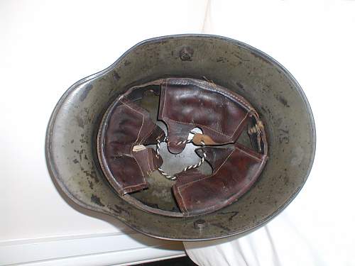 W66 mm M16 Stahlhelm.