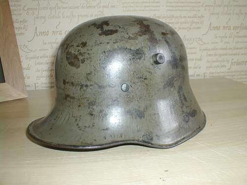 W66 mm M16 Stahlhelm.