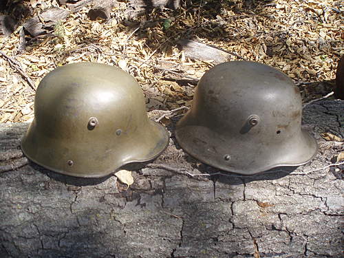 1916 Issued M16 Stahlhelm