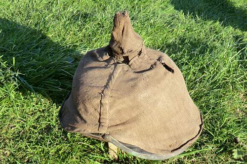 A couple of German WW.1 helmets out of the woodwork.