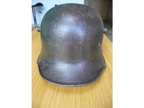 M16 Camo Stahlhelm. Real or faked?
