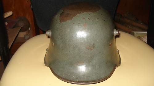 1916 Named German Officers Helmet