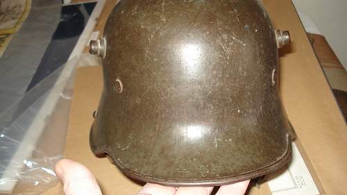 Today I bought WW1 German Helmet Number 6