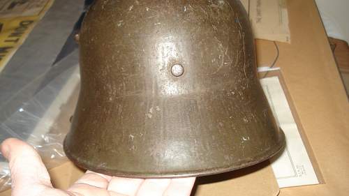 Today I bought WW1 German Helmet Number 6