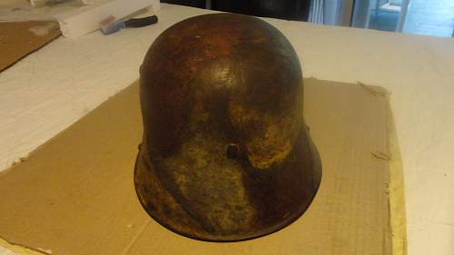 Another WW1 German Camo Lid I have picked up