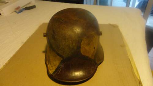 Another WW1 German Camo Lid I have picked up