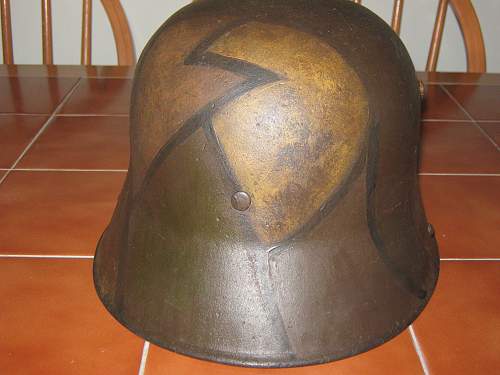 German helmet