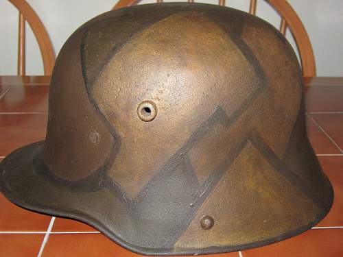 German helmet