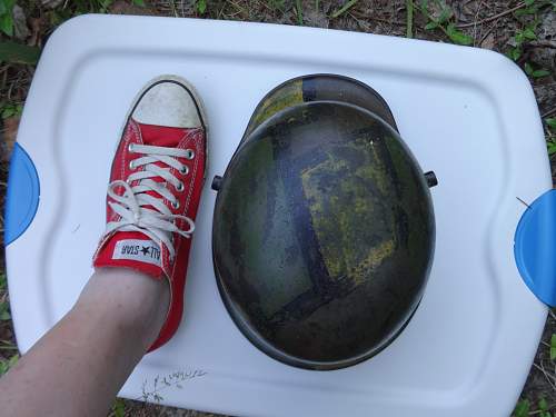 1917 Camo Stahlhelm