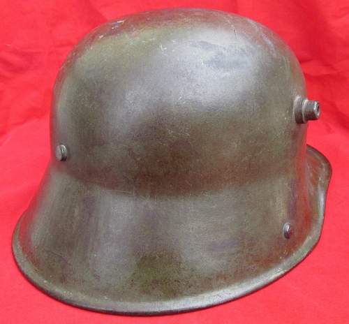 M17 BF Fulda - Inverted Maker Marked &quot;FB&quot;62  - Mail Home Helmet