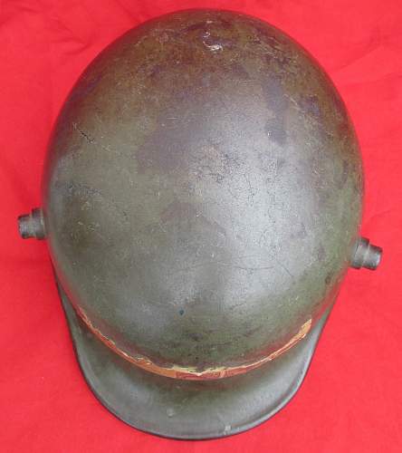 M17 BF Fulda - Inverted Maker Marked &quot;FB&quot;62  - Mail Home Helmet