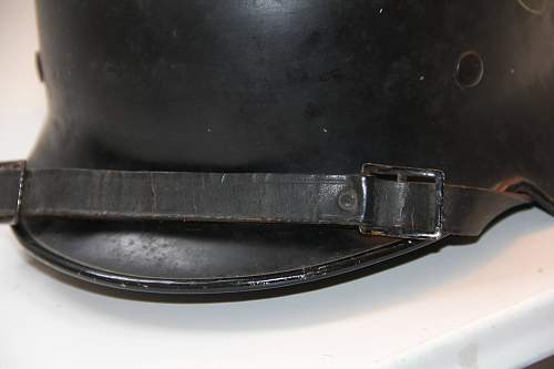 single decal m34 helmet with comb