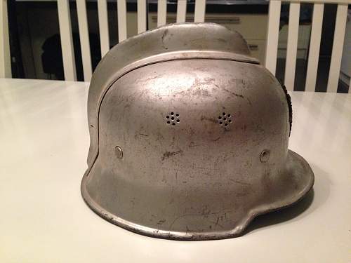 WW2 German Feuerwehr Helmet