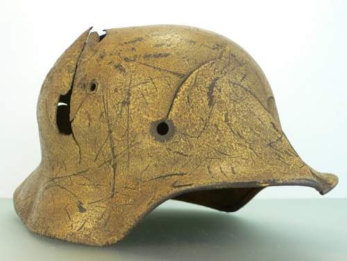 Interesting M42 helmet