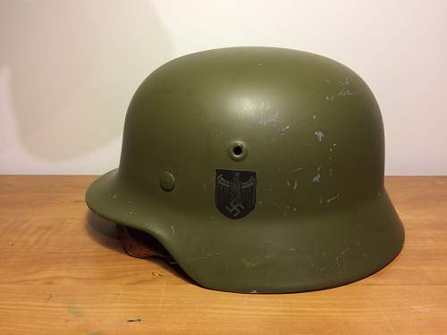 NEED HELP! Bought a new German Helmet, identifying Soldier?