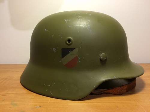 NEED HELP! Bought a new German Helmet, identifying Soldier?