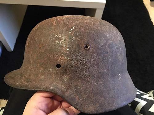 Ww2 german helmet relic