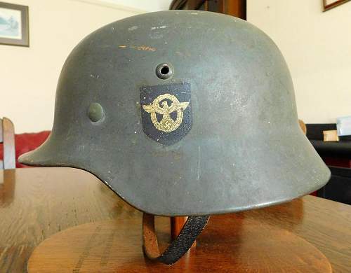 A Polizei M35 added at last