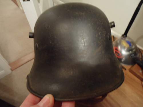 M18 Post ww 1 Commercial Helmet ? Please help