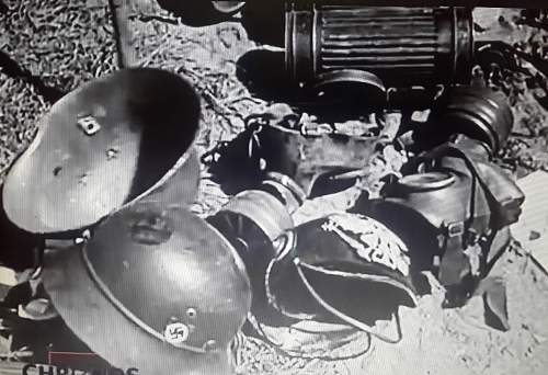 Types of beaded Luftschutz helmets??